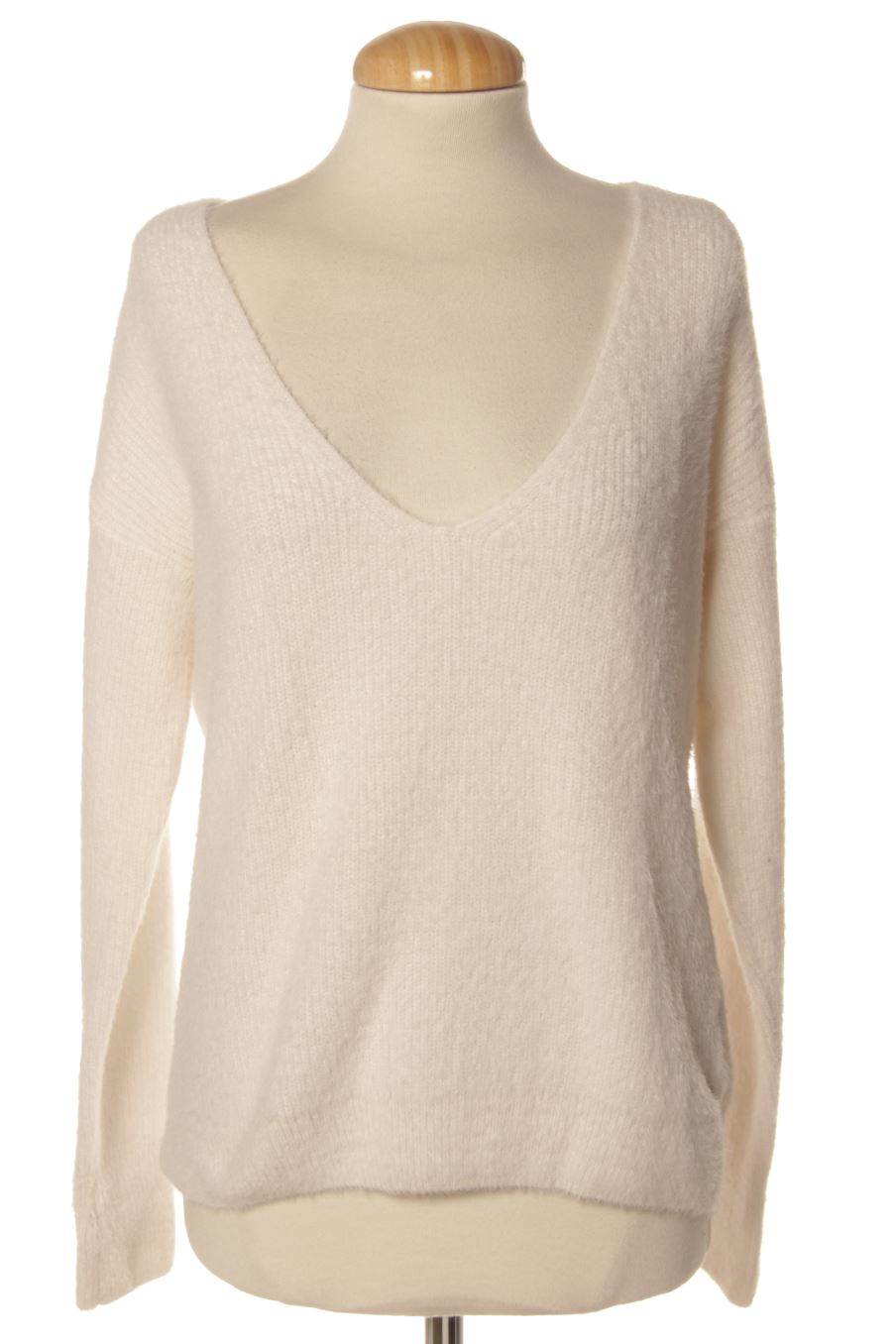 Pull BZB de la taille XS, de couleur blanc