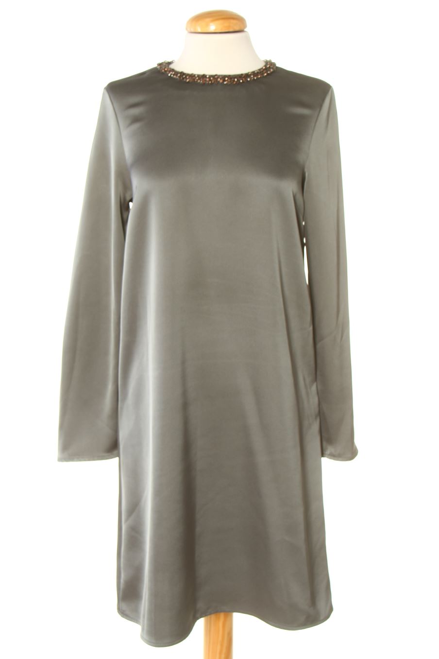 Vestido elegante de H&M de la talla XS, de color verde