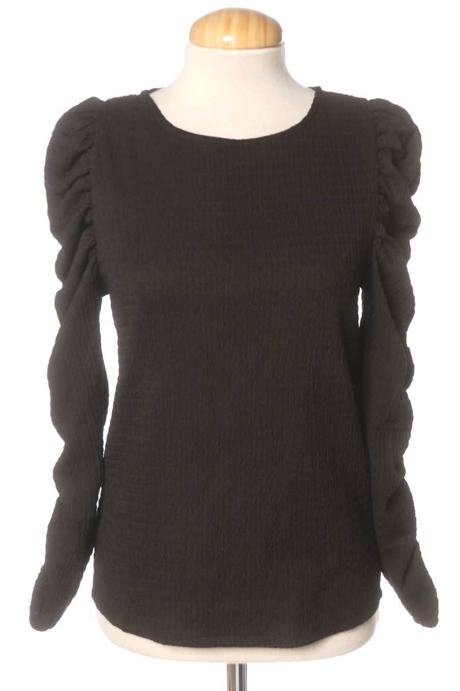 Blusa a maniche lunghe de Springfield de la talla M, de color nero