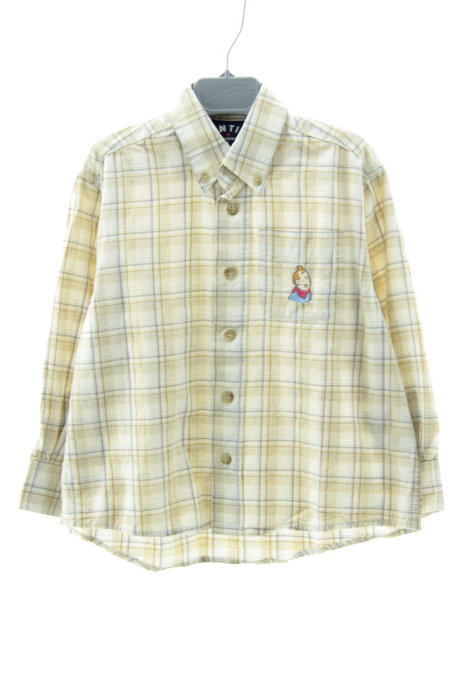 Camisa de manga larga de Tintín de la talla 4 años de segunda mano