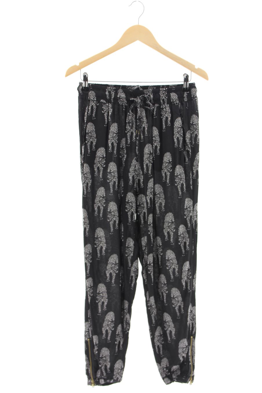 Pantalón Casual de Trafaluc de la talla M, de color negro