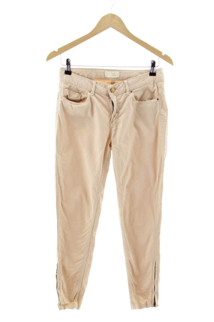 Jeans von Zara Größe 36, Farbe Rosa, aus Jeanskleidung für