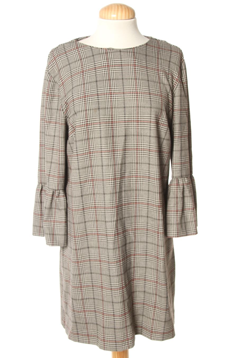 Robe casual Zara de la taille M, de couleur carreaux