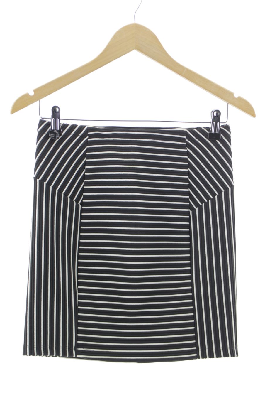Falda de Mango de la talla XS, de color rayas
