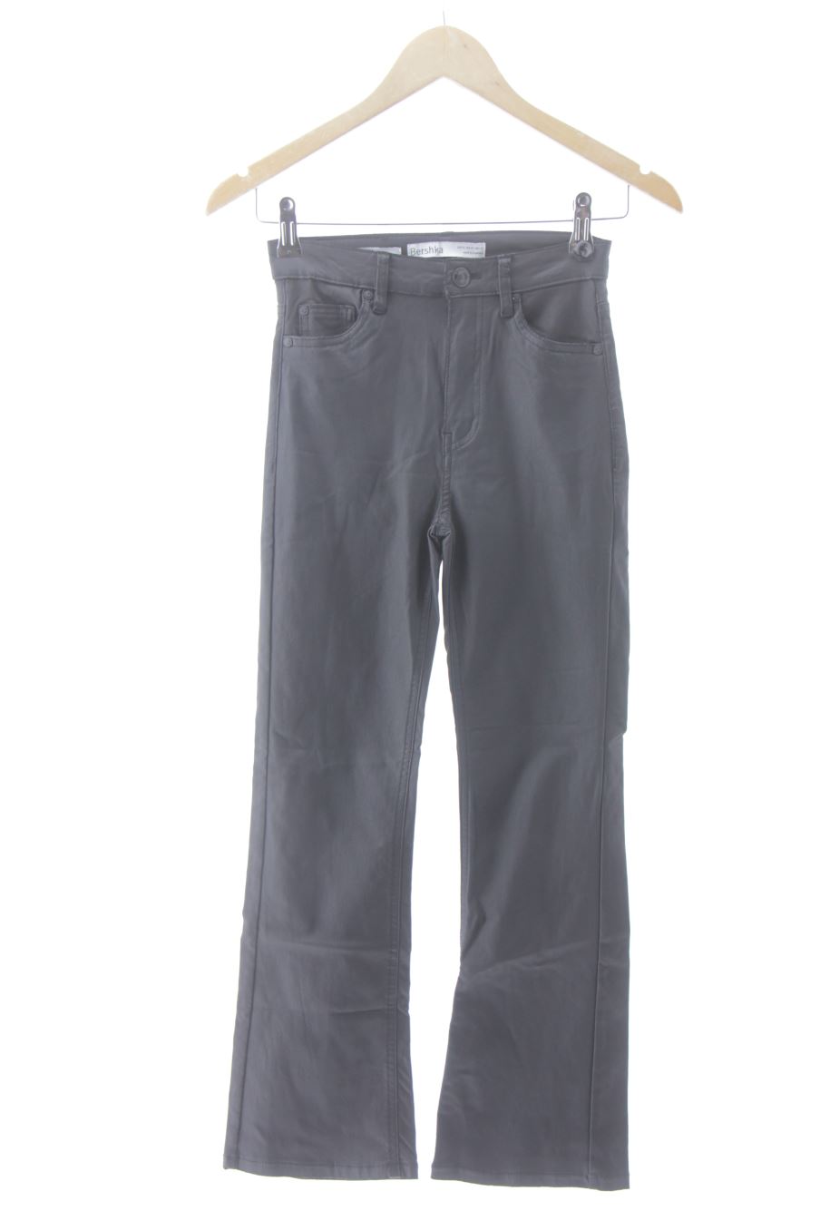 Jeans de Bershka de la talla XS, de color nero