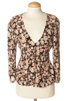 Blusa de manga larga S Pull & Bear, foto 1 de 2
