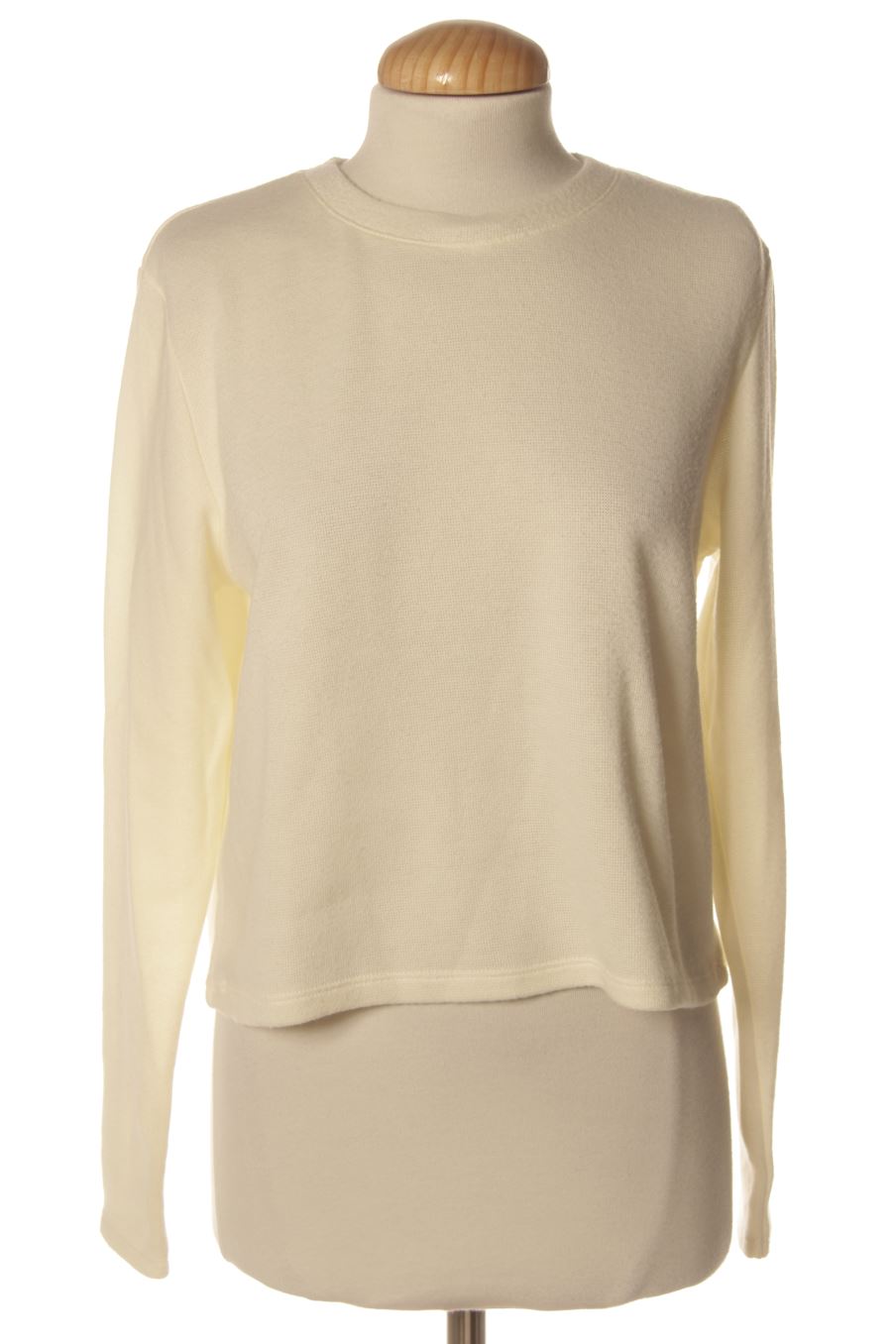 Pull Zara de la taille S, de couleur blanc
