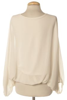 Blusa de manga larga Única Made in italy