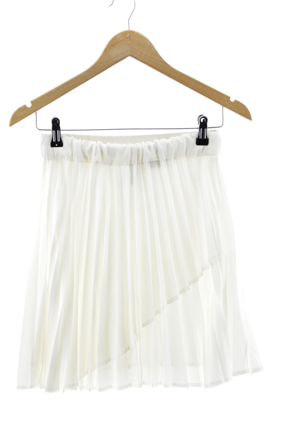 Falda de Stradivarius de la talla XS, de color blanco