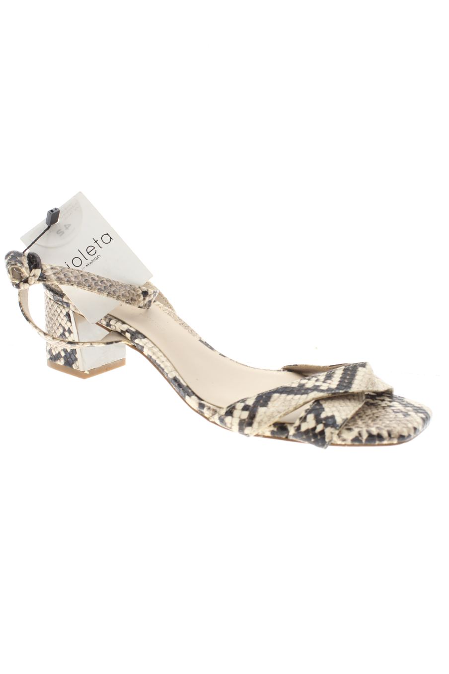 Heel Sandals Sandalia Tacon Mango Heeled Sandals With Decorative