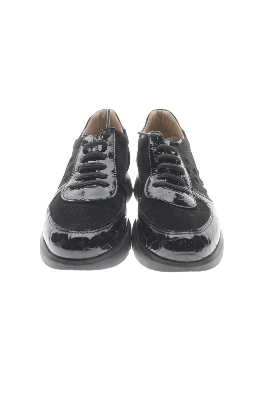 Zapatos planos de Hispanitas de la talla 39, de color negro de