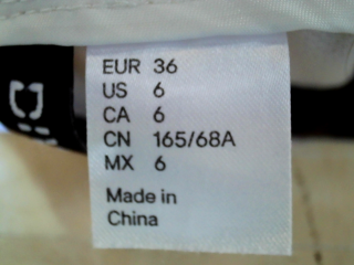 Shorts H&M de la taille 36, de couleur blanc