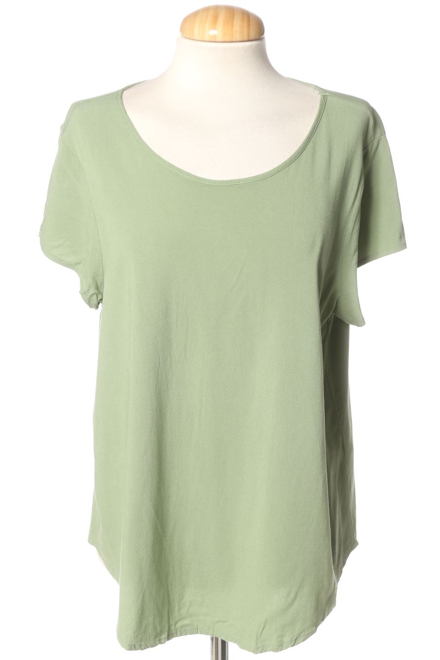 Blusa de manga corta de Vero moda de la talla L, de color verde