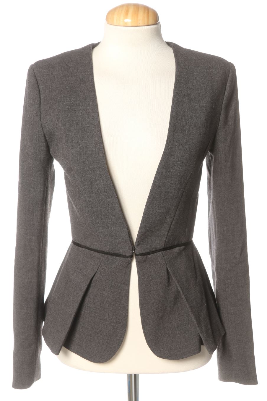 Blazer H&M de la taille 34, de couleur gris
