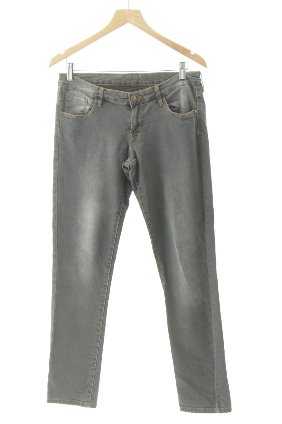 Jeans JENNY de la taille 42, de couleur gris de denim