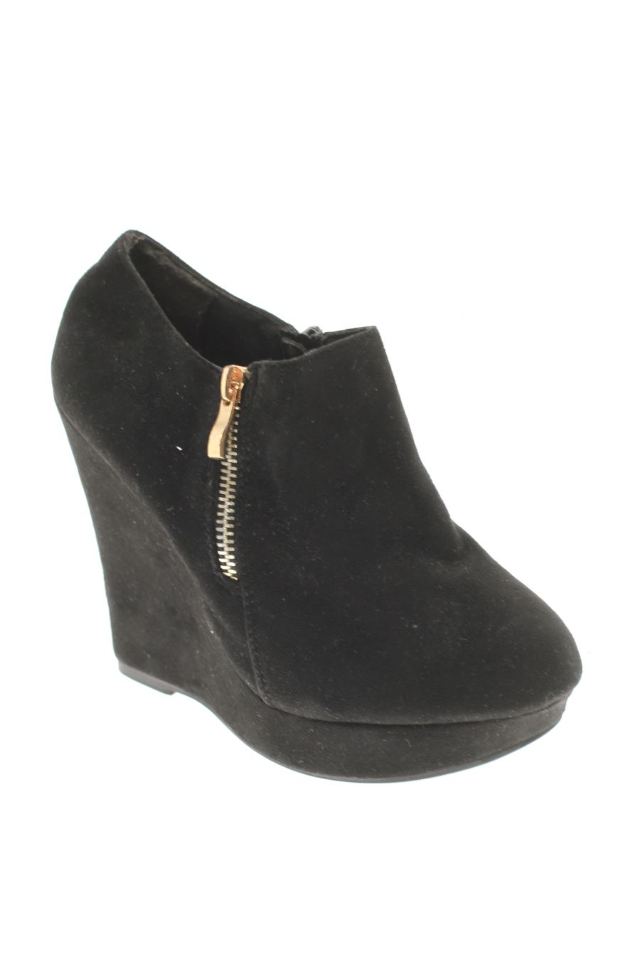 Botines de ADLUUM de la talla 37, de color negro de