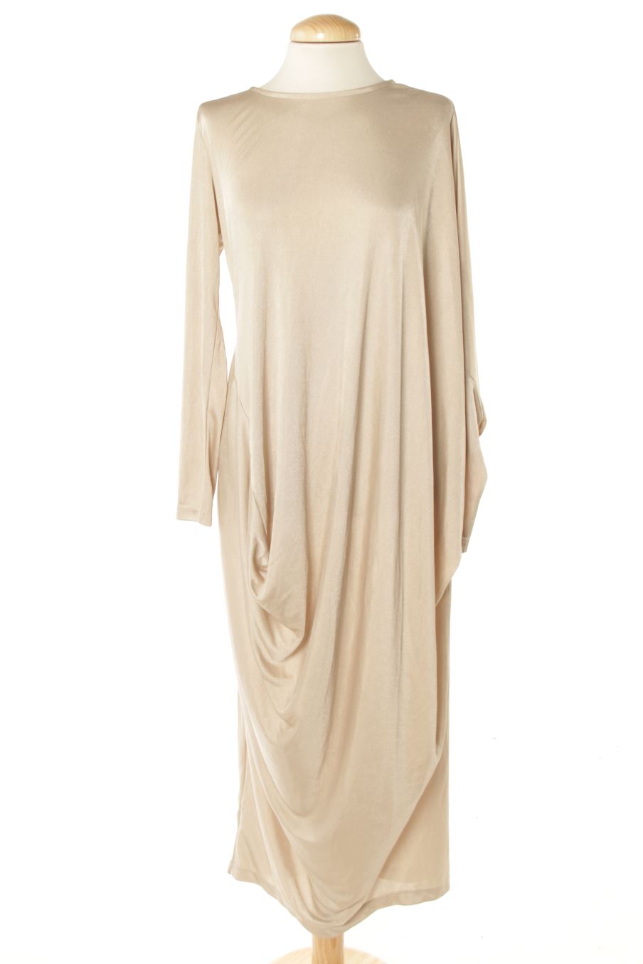 Robe casual Mango de la taille S, de couleur beige
