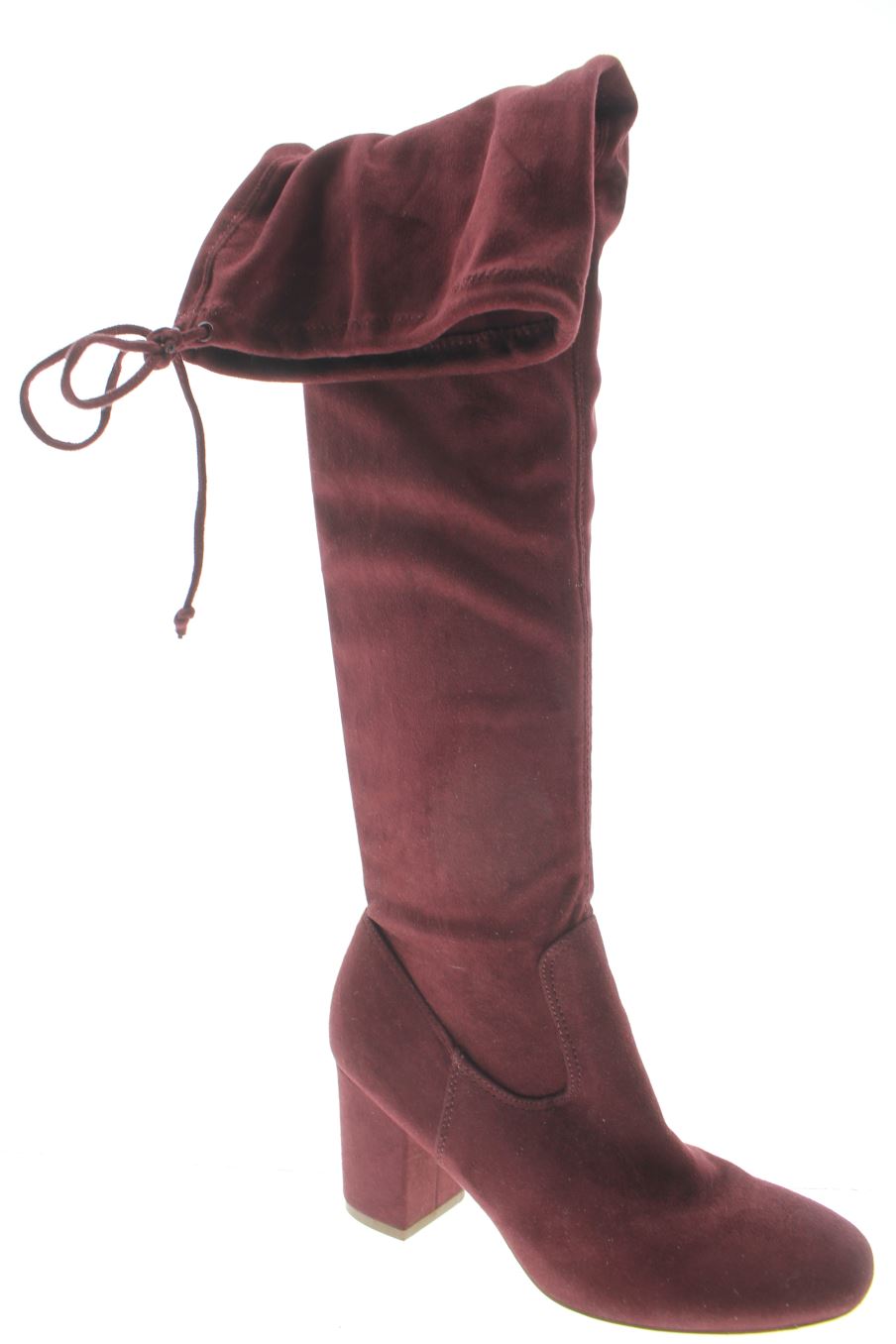 Botas de Just Fabulous de la talla 36, de color burdeos de
