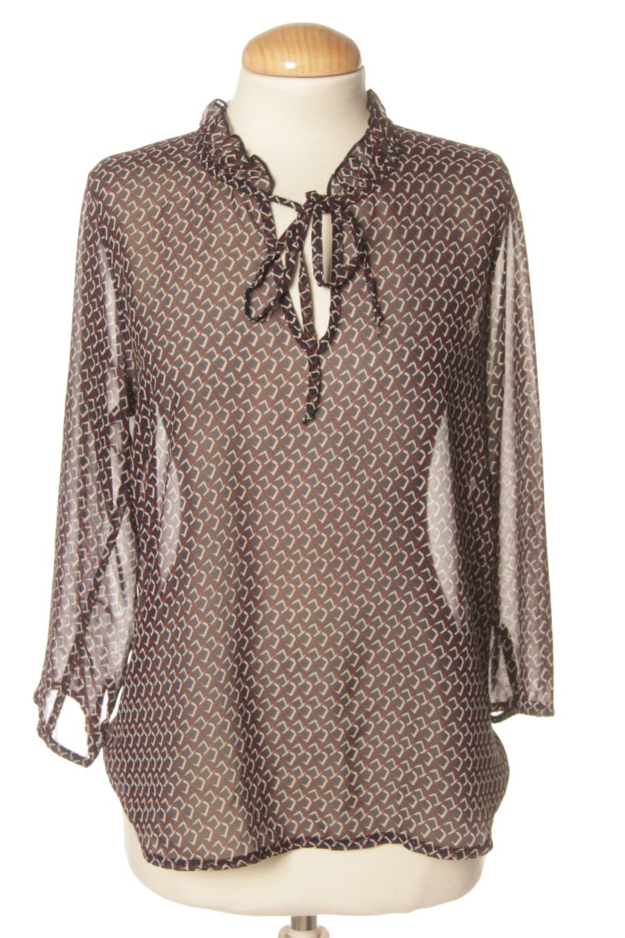 Langärmelige Bluse von Cache cache Größe M, Farbe Aufdruck, für