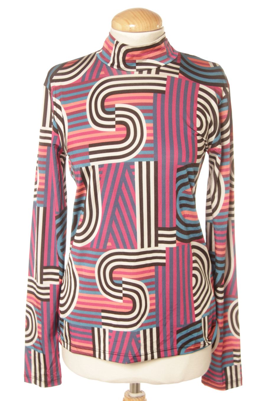 T-shirt à manches longues Desigual de la taille L, de couleur imprimés