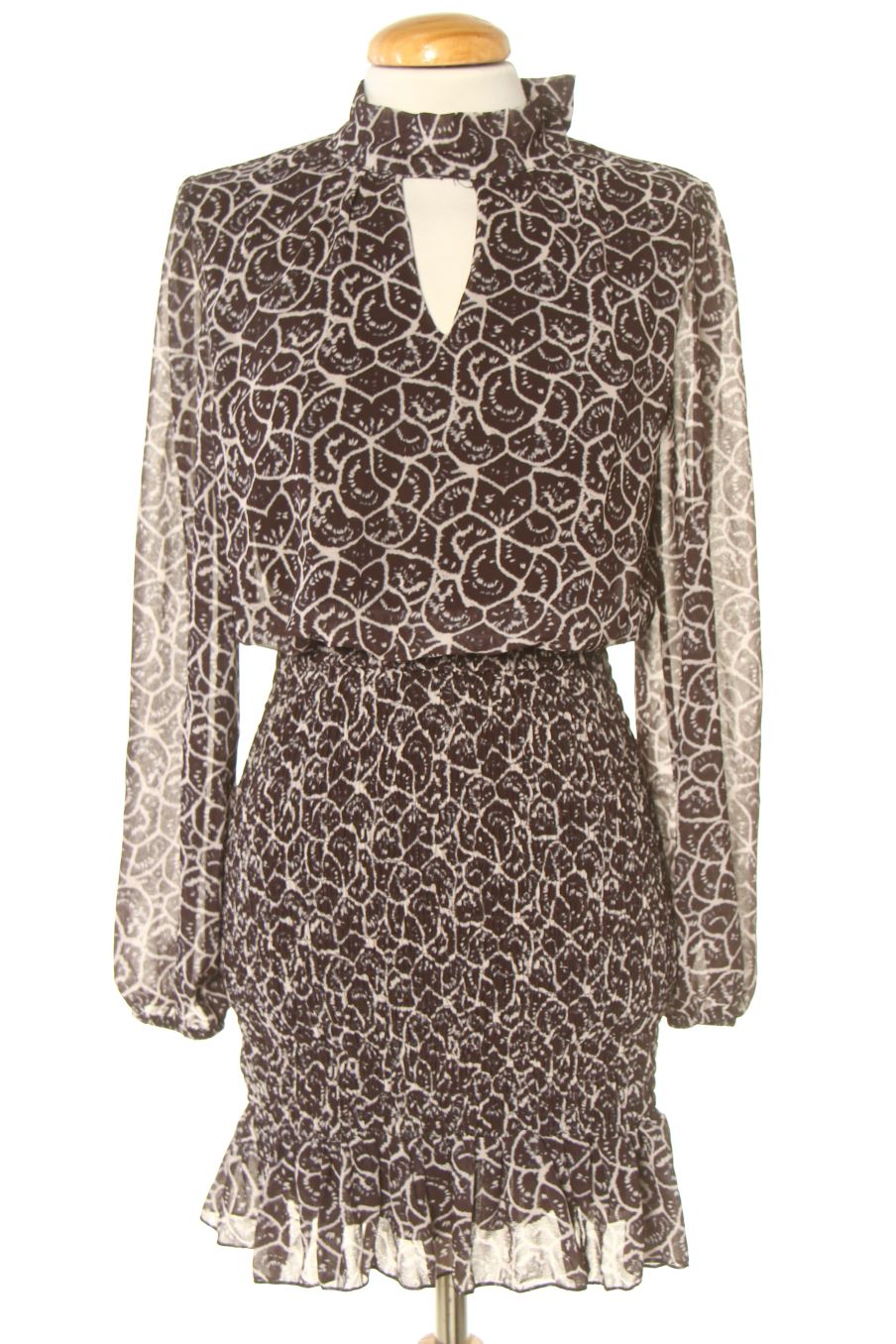 Vestito casual de Made in italy de la talla S, de color stampato