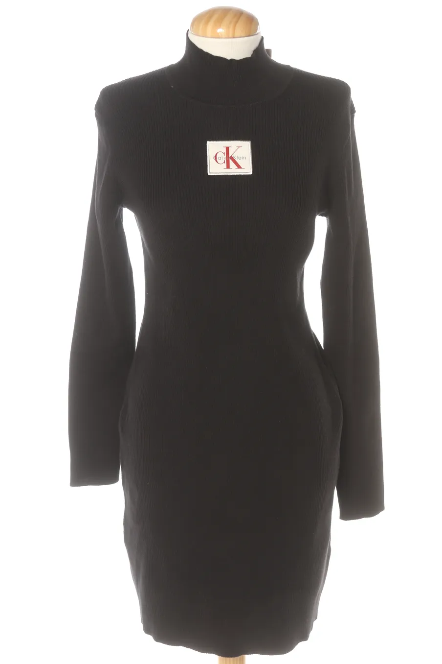 Vestito casual de Calvin Klein de la talla M, de color nero