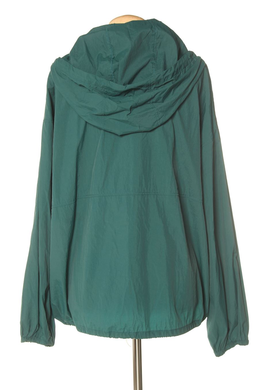 Chubasquero de Zara de la talla XL, de color verde