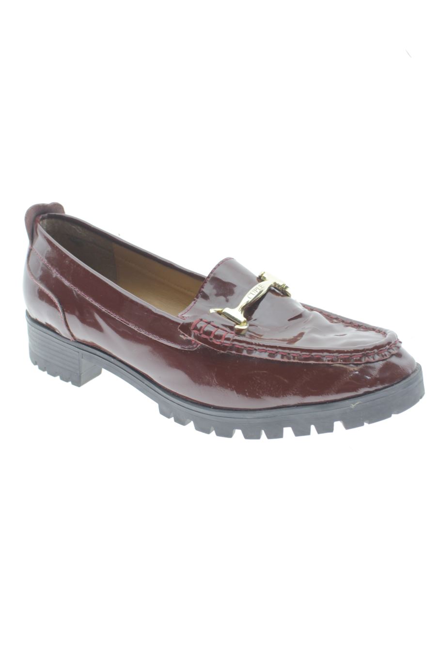 Zapatos planos de Cuplé de la talla 41, de color burdeos de