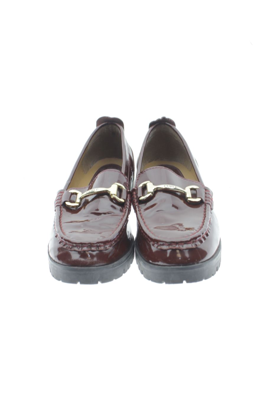 Zapatos planos de Cuplé de la talla 41, de color burdeos de