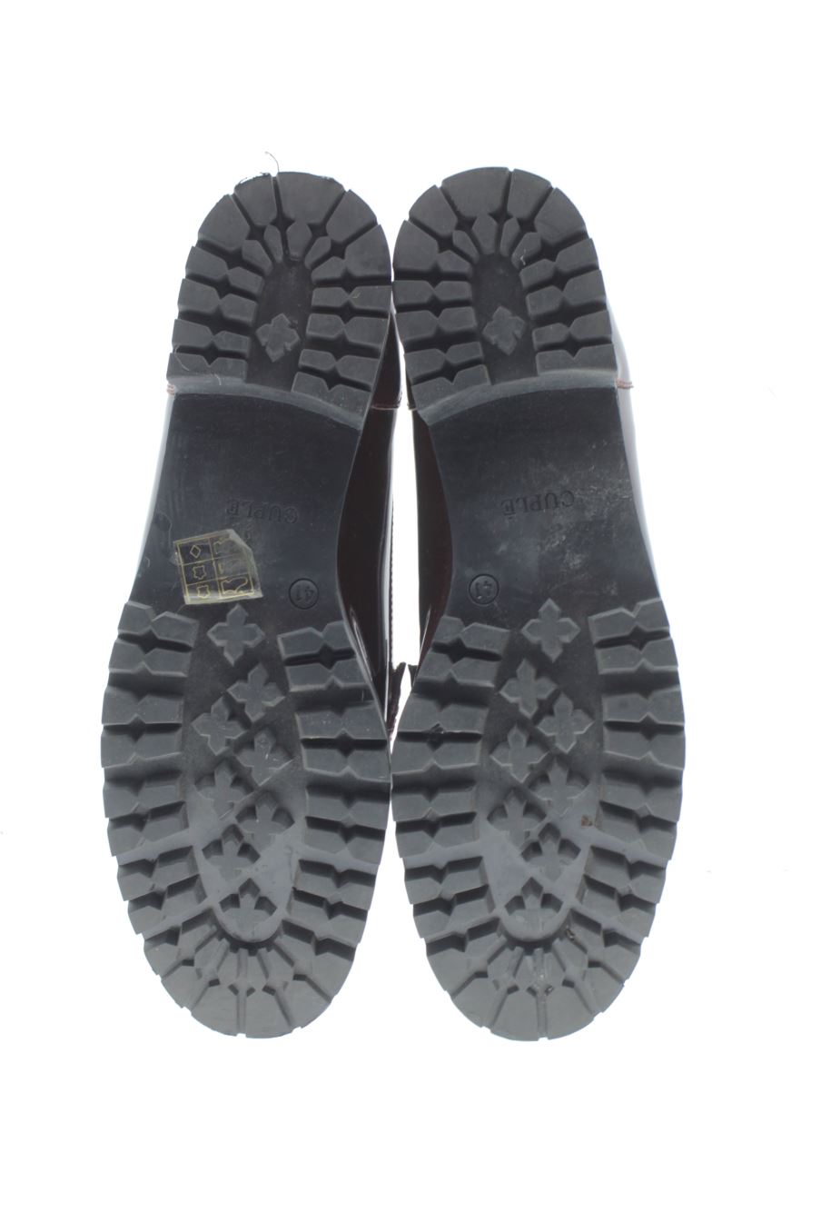 Zapatos planos de Cuplé de la talla 41, de color burdeos de
