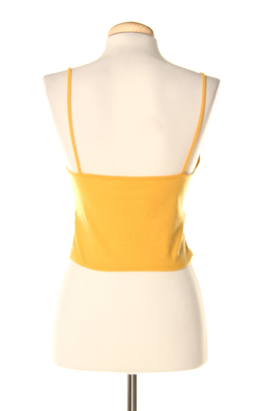 Top de Zara de la talla M, de color mostaza