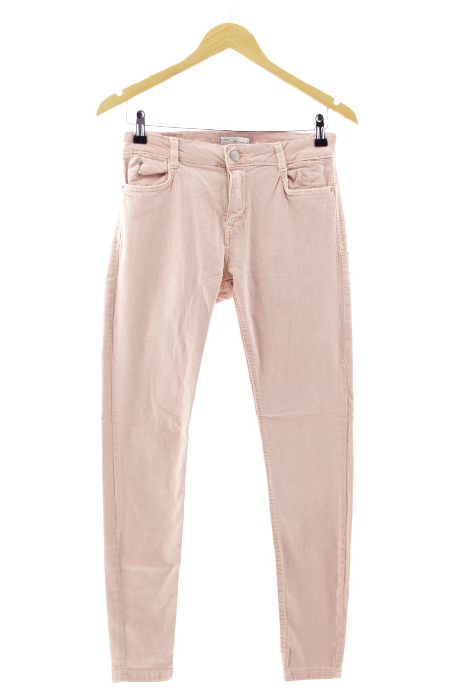 Jeans de Bershka de la talla 38, de color marrone