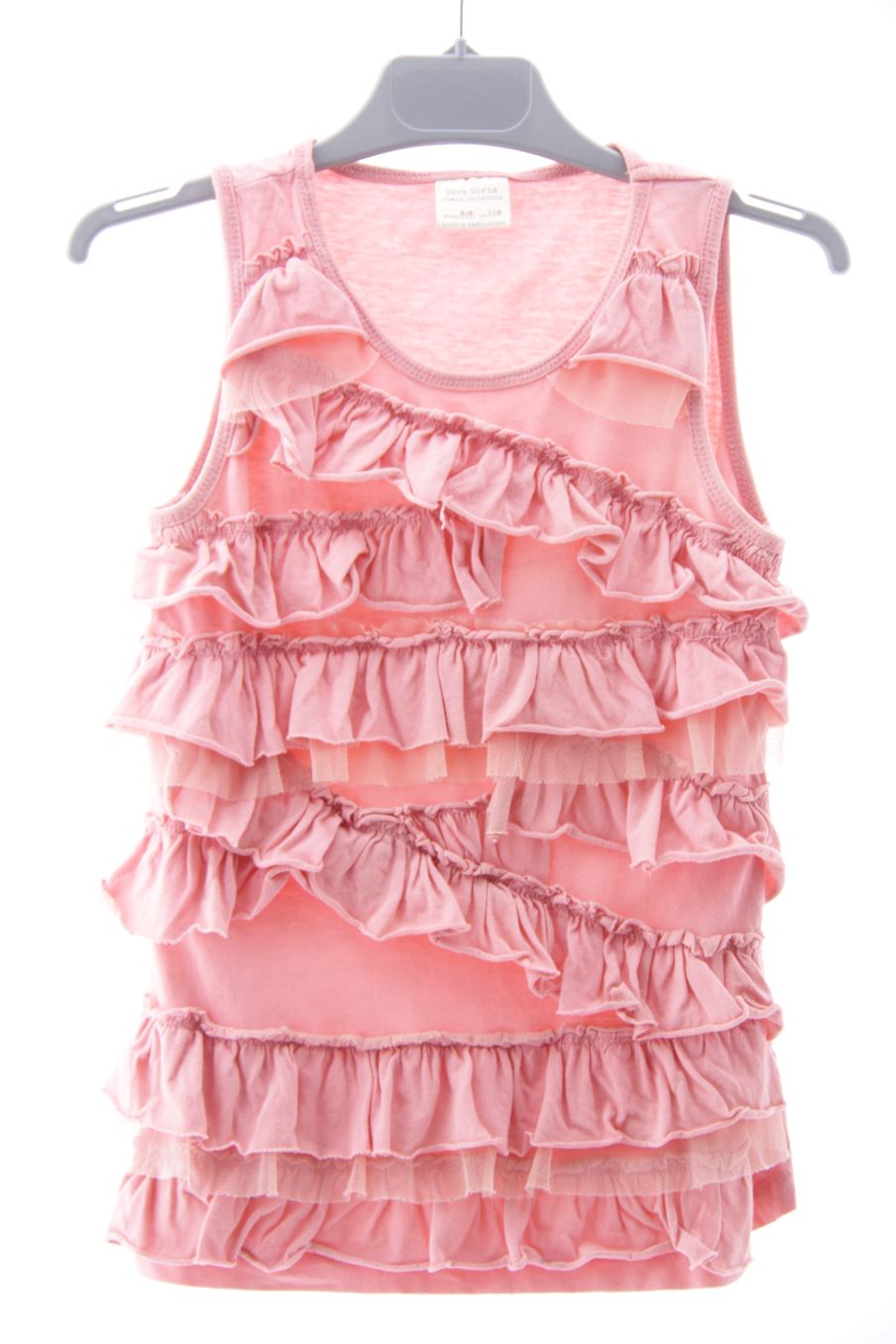 Camiseta sin mangas de Zara de la talla 8 años de segunda mano