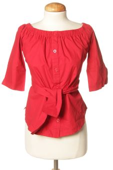 Blouse à manches courtes 36 Boohoo