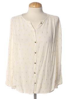 Blouse à manches longues XS Zara