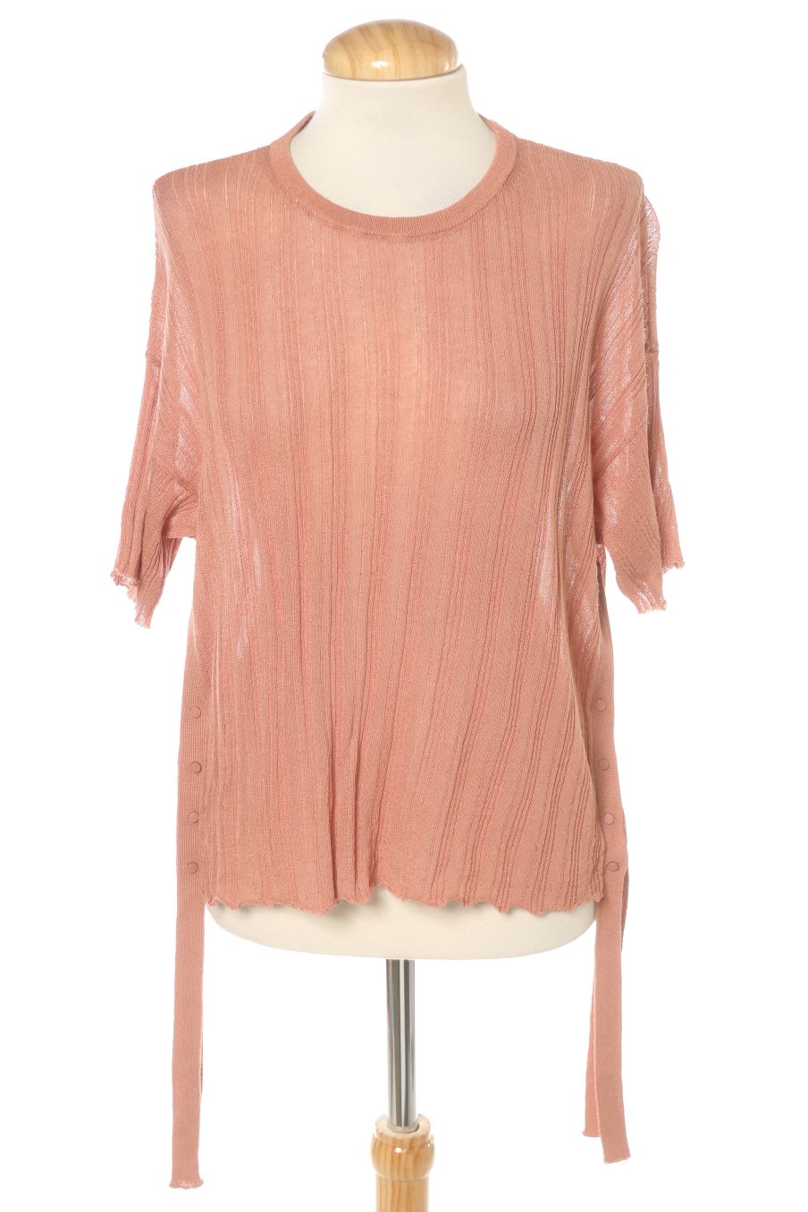 Blouse à manches courtes Mango de la taille S, de couleur rose