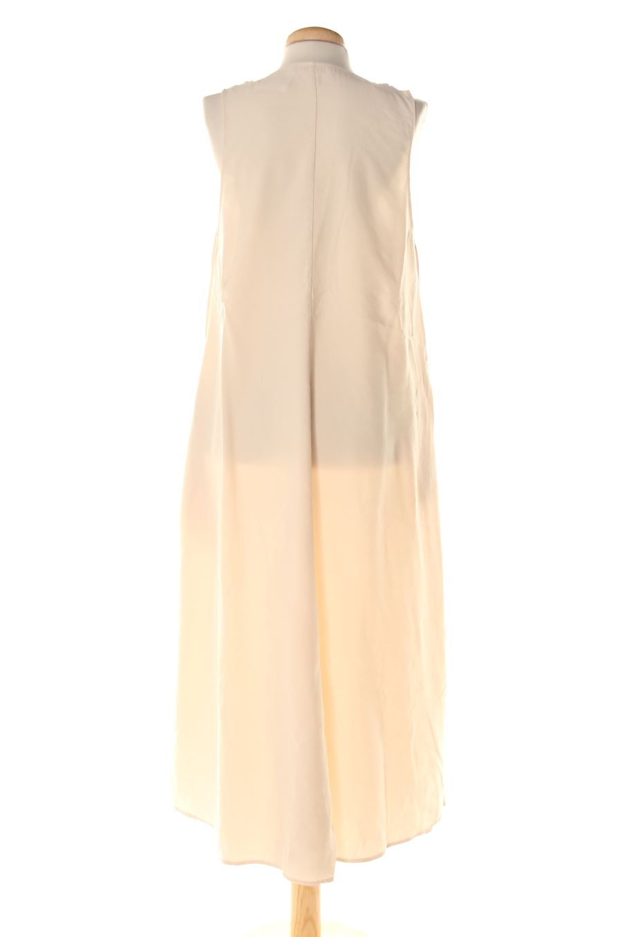 Robe casual Mango de la taille M, de couleur beige