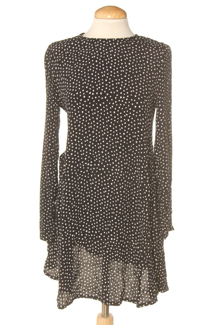 Vestito casual de Mango de la talla XXS, de color nero