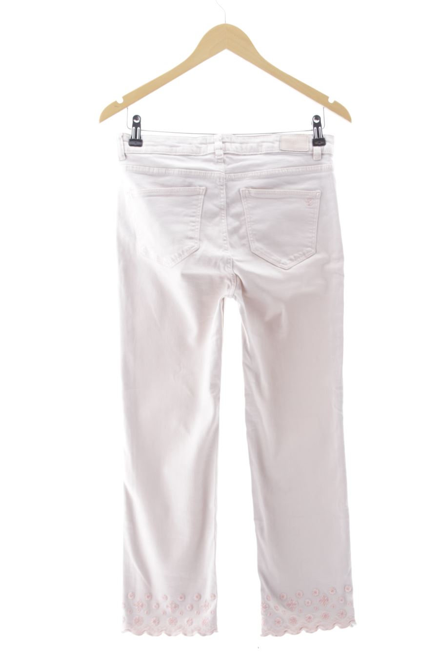 Jeans Cortefiel de la taille 38, de couleur rose de denim
