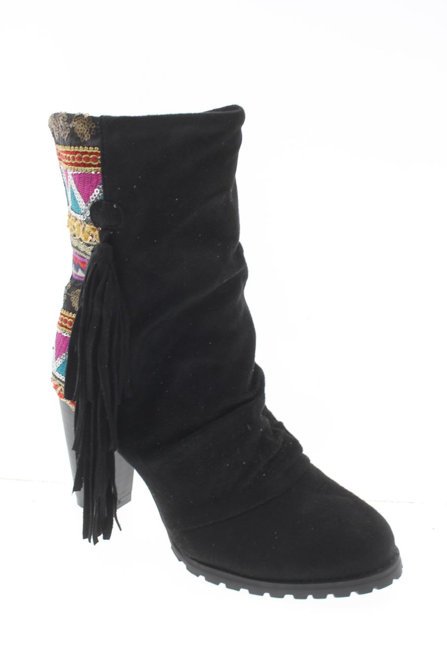 Botines de Amor amore de la talla 37, de color negro de