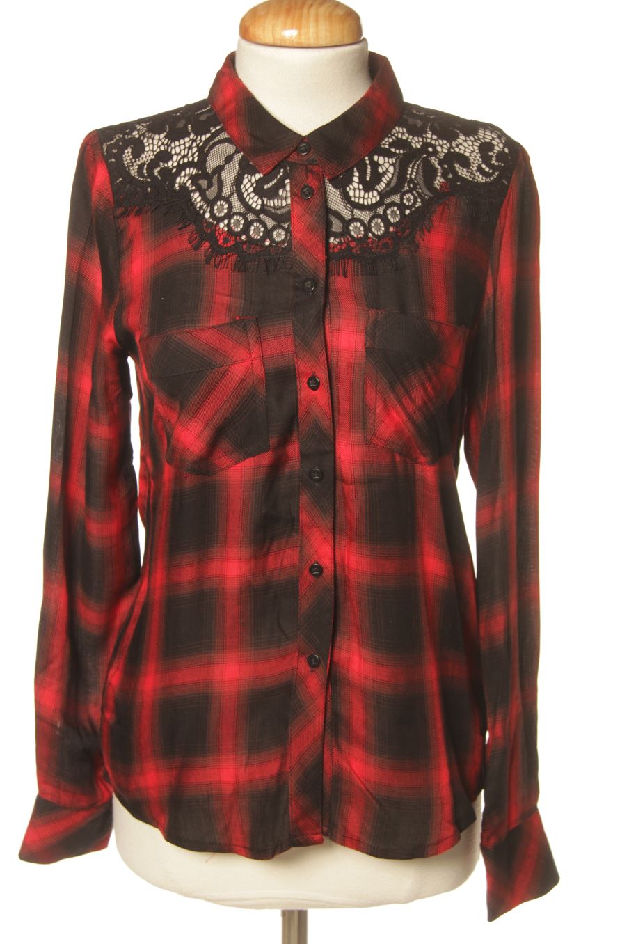 Camisa de Guess de la talla XS, de color cuadros