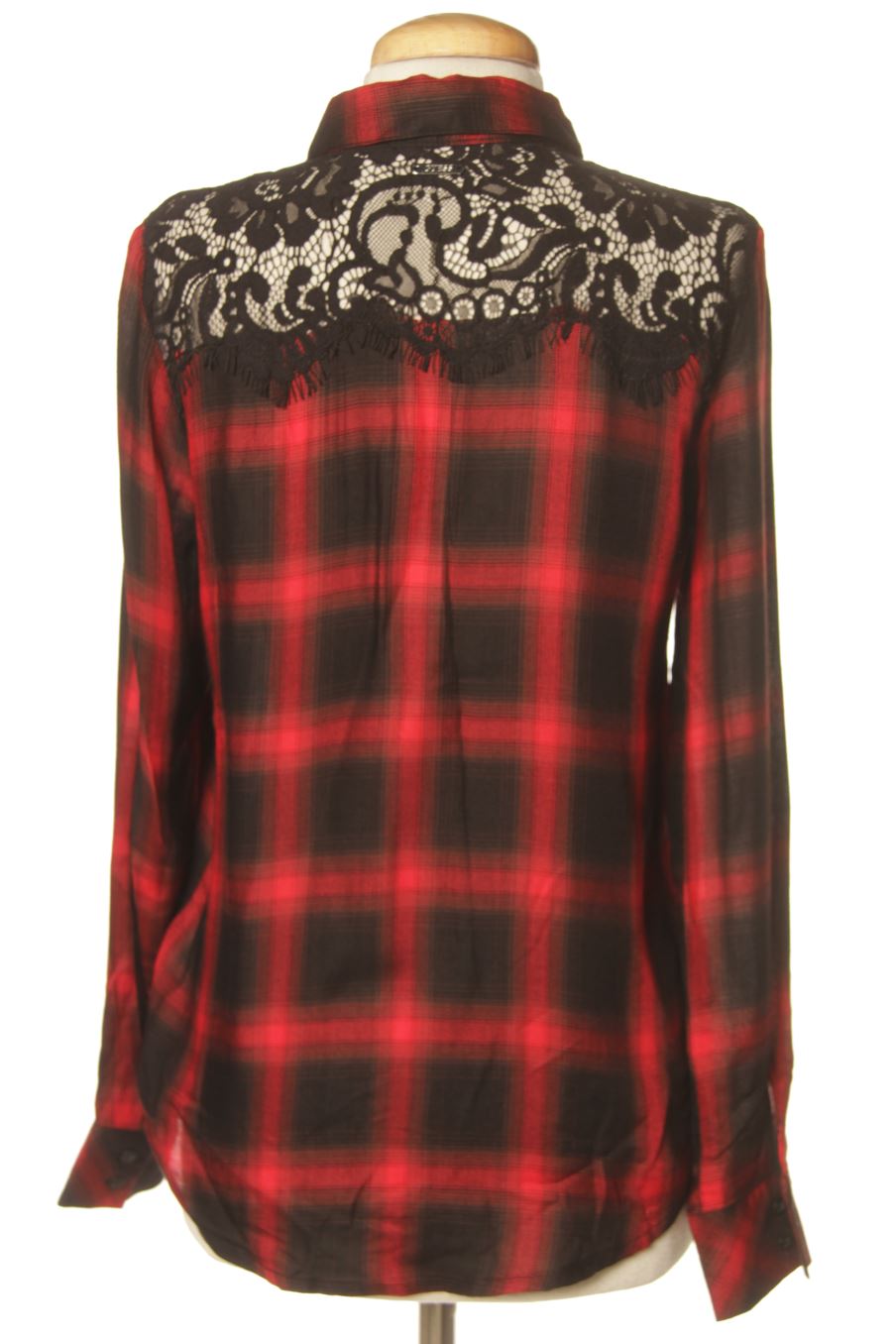 Camisa de Guess de la talla XS, de color cuadros