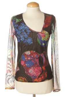 Maglietta a maniche lunghe M Desigual, foto 1 di 2