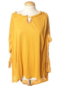 Blouse à manches courtes L Anthropologie