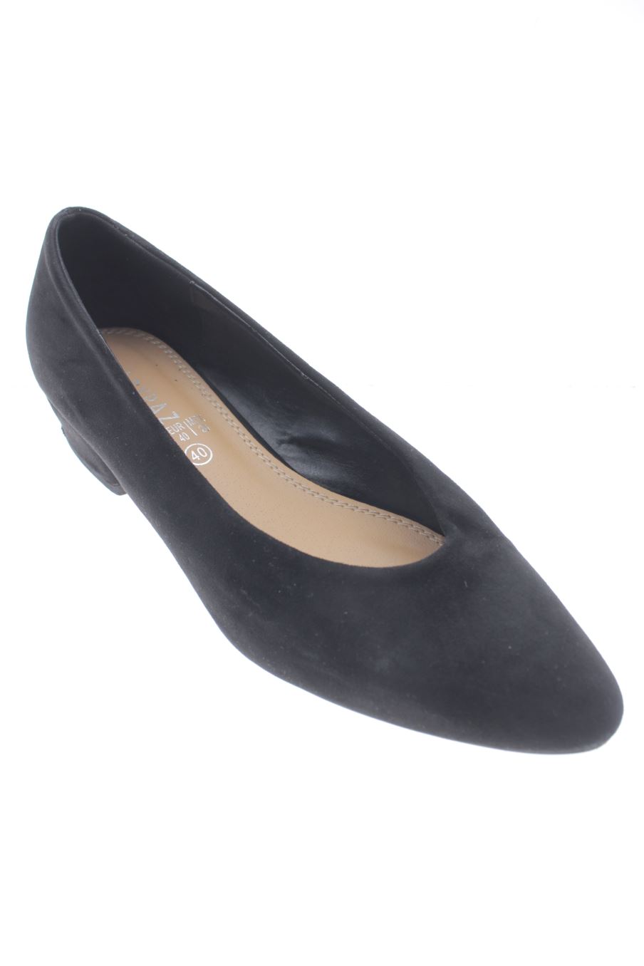 Zapatos planos de Marypaz de la talla 40, de color nero