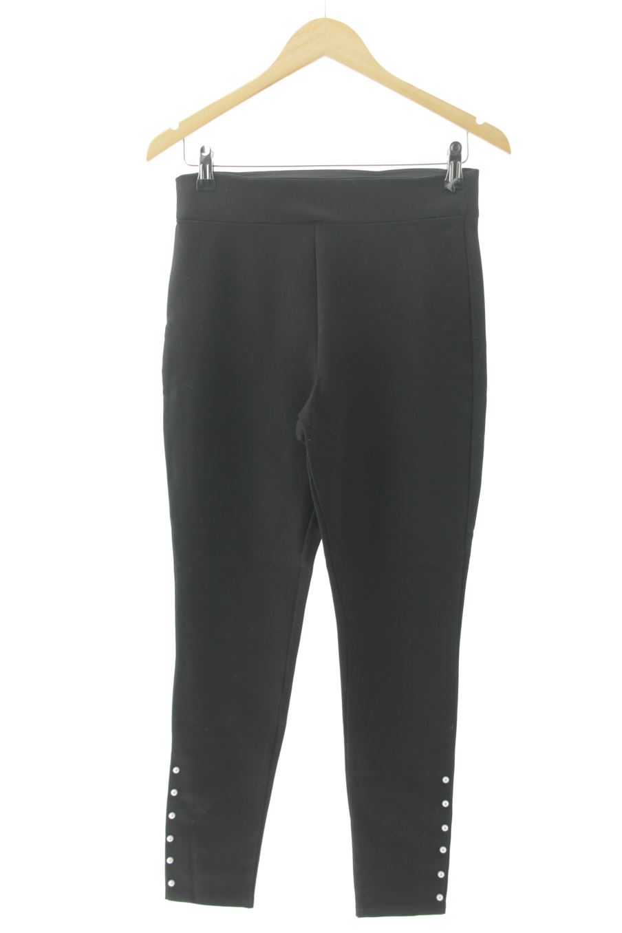 Pantaloni casual de Zara de la talla L, de color nero