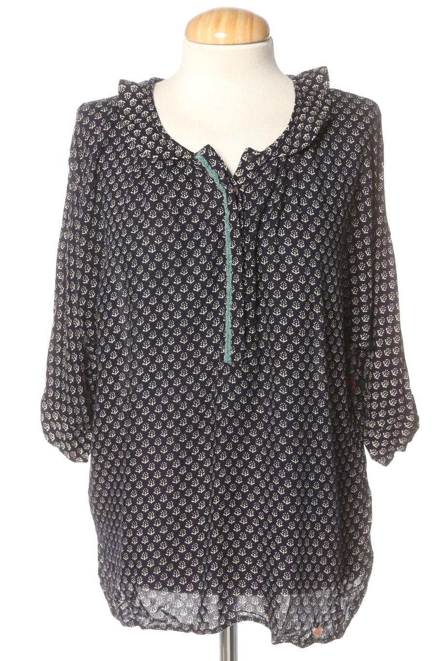 Blouse à manches longues Pepita Perez de la taille S, de couleur bleu