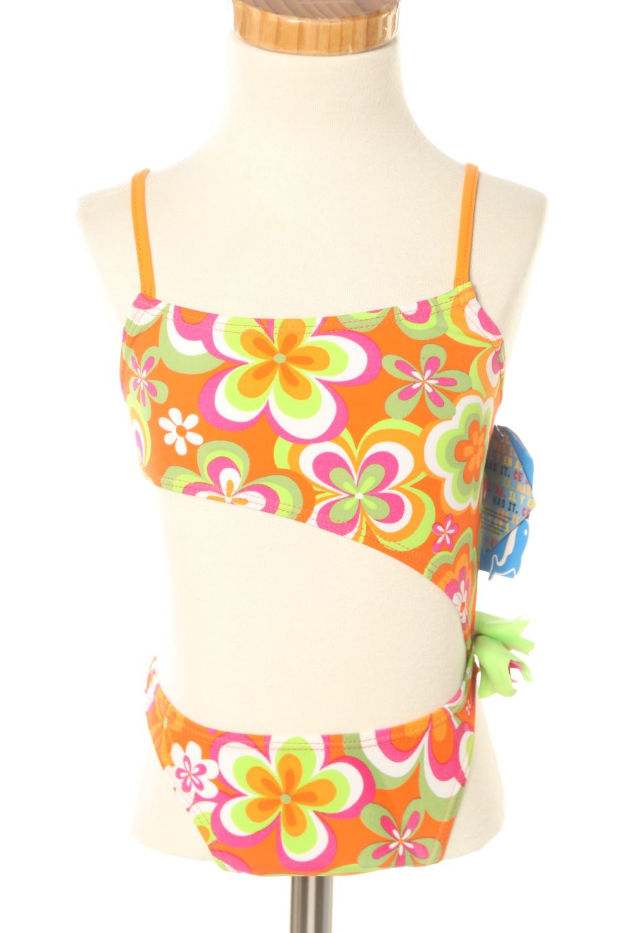 Maillot de bain Coco de la taille 4 ans avec une étiquette