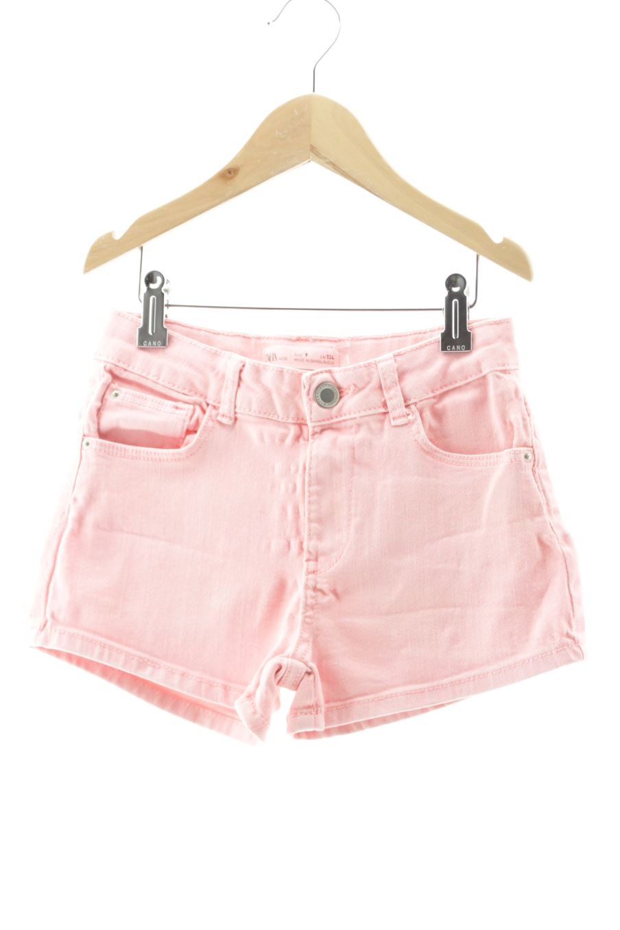 Short en jean Zara de la taille 9 ans de denim de seconde main