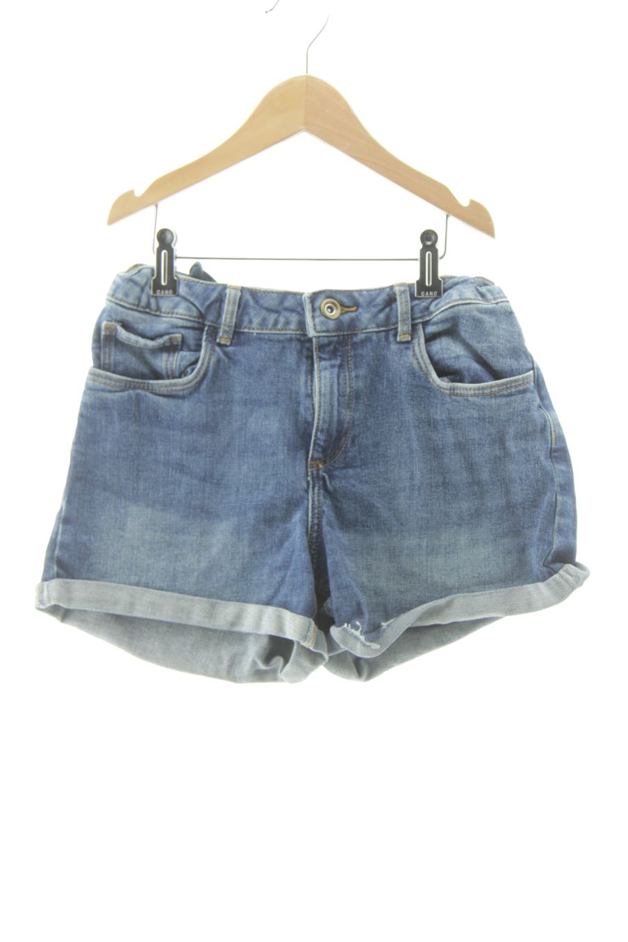 Short en jean Zara de la taille 13 ans de denim de seconde main